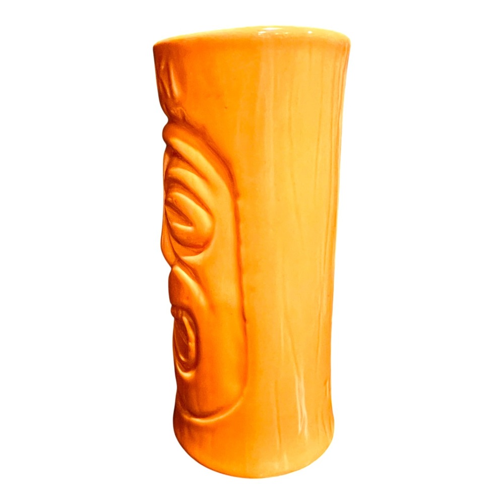 Tiki Farm Kon Tiki Tucson AZ Orange Tiki Mug Squid Ceramic Barware - Picture 2 of 9